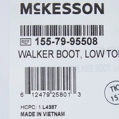 McKesson Walker Boot, Non-Pneumatic, X-Large, Left or Right Foot, Adult - Image 2