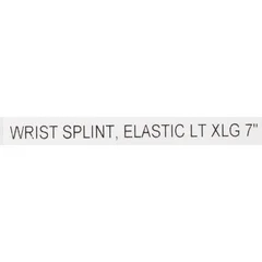 McKesson Wrist Brace Low Profile / Contoured / Wraparound Aluminum / Cotton / Elastic Left Hand Beige x-Large, 1/EA - Image 3