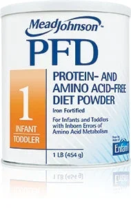 Mead Johnson PFD Toddler Protein and Amino Acid-Free Formula Unflavored 1 lb. Can Powder – 892701