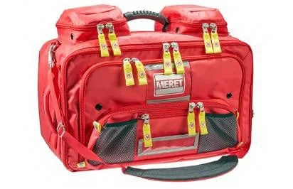 Med-Tech Resources Airway Tri-Fold Module Red Waterproof Tarpaulin 3.8 X 6.3 X 10.3 Inch, Linear: 20.4 Inch – 5101A