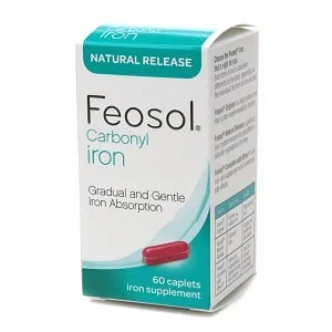 Medco Lab Feosol Mineral Supplement Iron 45 mg Strength Caplet 60 per Bottle – 34601709660