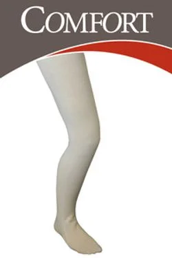 Medi USA Comfort Cotton Terry Thigh-High Sock, Pair