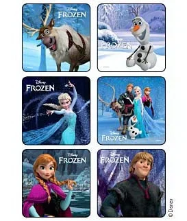Medibadge Disney 75 Per Unit Frozen Sticker – 1541
