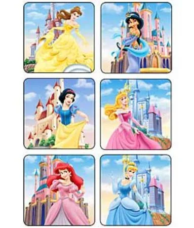 Medibadge Disney 90 Per Unit Princesses Castles Sticker – 2138P