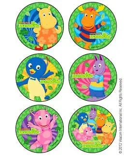 Medibadge Kids Love Stickers 75 Per Unit The Backyardigans Sticker – 1470