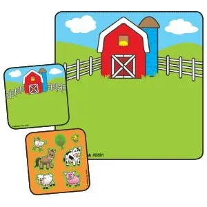 Medibadge Make-A-Sticker 90 Per Unit Barnyard Make – A – Sticker , Assorted Sticker – 2891