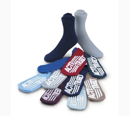 Medical Action Industries Acti-Tred Slipper Socks Bariatric 3X-Large Royal Blue Above the Ankle – 99938