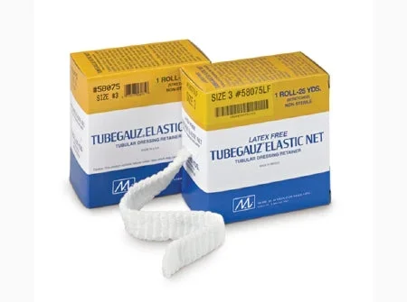 Medical Action Industries Tubegauz Tubular Bandage Chest, Upper Torso Elastic Net 3-1/4 Inch X 25 Yard Size 11 – 58083