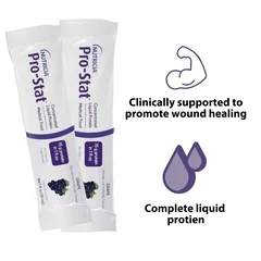 Medical Nutrition USA Protein Supplement Pro-Stat Sugar-Free Grape Flavor 1 oz. Individual Packet Ready to Use, 24 EA/PK - Image 3