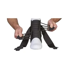 Medical Specialties Ankle Support ASO Medium Lace-Up / Hook and Loop Strap Closure Left or Right Foot, 1/EA - Image 2