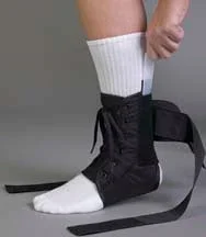 Medical Specialties ASO Ankle Brace X-Small Lace-Up / Hook and Loop Closure Left or Right Foot – 264031