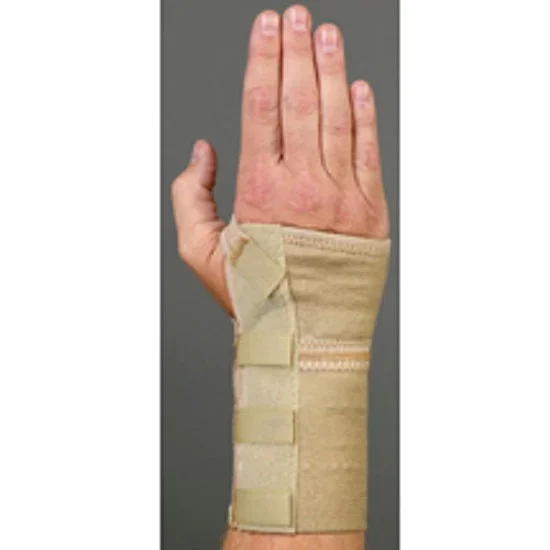 Medical Specialties Freehand Wrist Support Elastic Left Wrist Beige Large – 223065