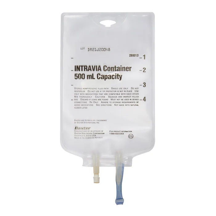 Medication Delivery Bag (empty) Intravia 500 mL