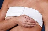 Medico International Single Strap Breast Band White One Size – T-830W