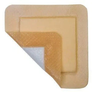 MediPlus Silicone Comfort Foam Adhesive Border 6″ x 6″, Pad Size 4.5″ x 4.5″