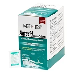 Medique Products Antacid Medi-First 420 mg Strength Tablet 500 per Box, 1/BX