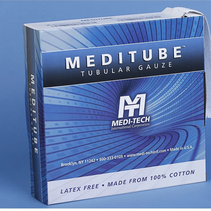 Meditube Tubular Retainer Dressing 1″ x 50yds White Large Finger /Toe NS