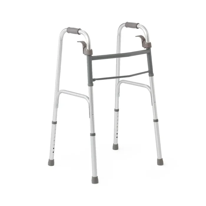 Medline Adult Aluminum Folding Paddle Walker
