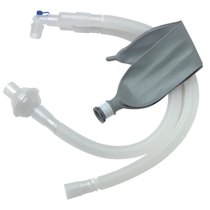 Medline Adult and Pediatric Corrugated and Expandable Circuits Adult Corr. Circuits, 60″L Tubing, 3-Liter Bag, 1 BV Filter – 922725