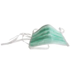 Medline Anti-Fog Surgical Face Masks with Ties, 50 EA/BX