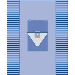 Medline Arthroscopy Surgical Drape with Fluid-Control Pouch, 1/EA