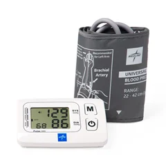 Medline Automatic Digital Blood Pressure Unit with Universal-Sized Cuff and Talking Feature, 1/EA - Image 2