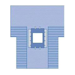Medline Bariatric Surgical Drape with Pouches, 8 EA/CS