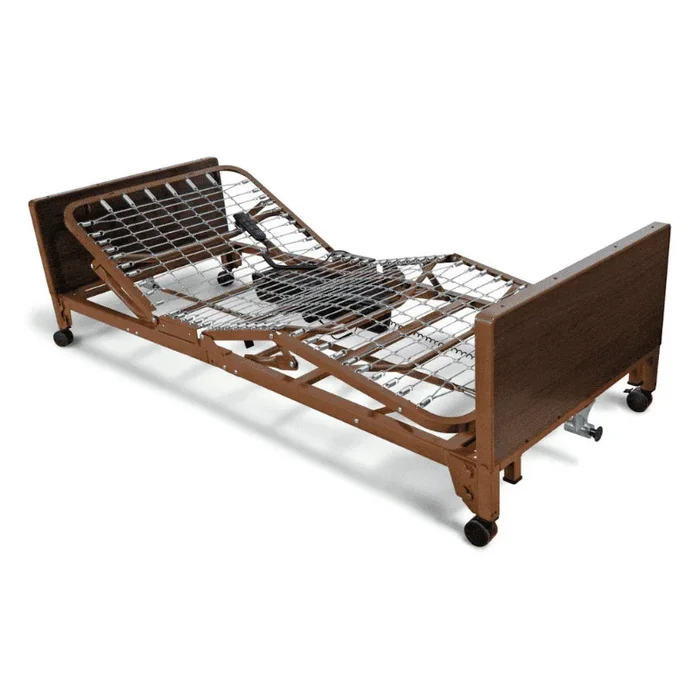 Medline Basic Low Full-Electric Light Bed Frame Only