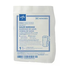Medline Bulkee II Sterile Cotton Gauze Bandages, 1/EA