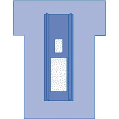 Medline Cardiovascular Incise Surgical Drape, 8 EA/CS