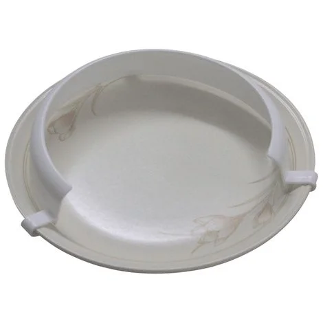 Medline Clip-On Food Guard with Slight Curve
