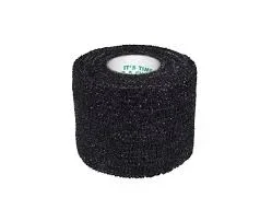 Medline CoFlex Nonsterile Latex Cohesive Bandages – Black
