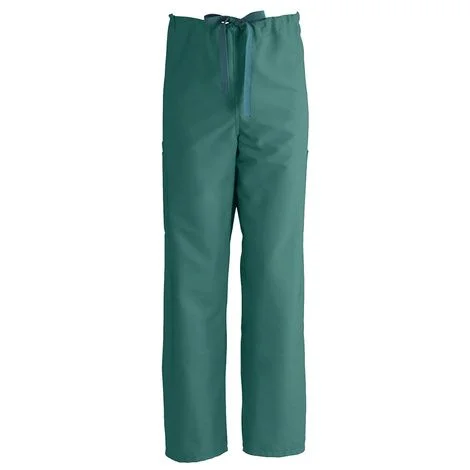 Medline ComfortEase Unisex Non-Reversible Drawstring Cargo Pants – Evergreen