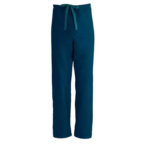 Medline ComfortEase Unisex Reversible Drawstring Pants – Caribbean Blue