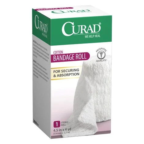 Medline Curad Sterile Cotton Bandage Roll
