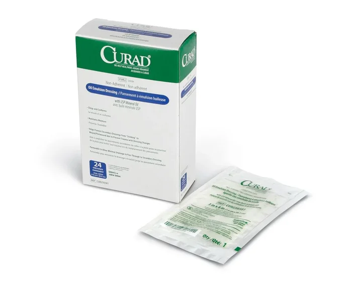 Medline CURAD Sterile Oil Emulsion Nonadherent Gauze Dressing