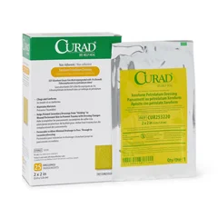 Medline CURAD Xeroform Sterile Nonadherent Gauze Dressing, 25 Each per Box