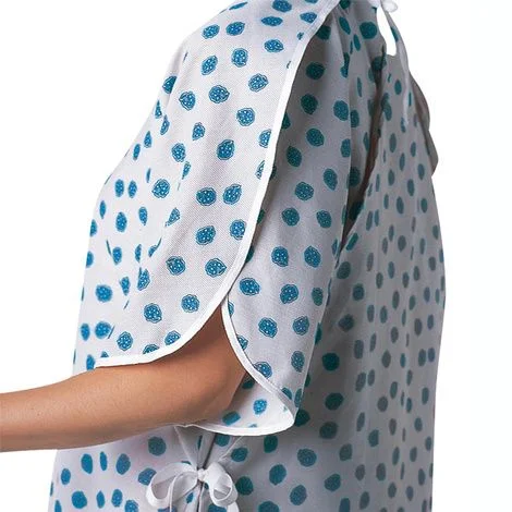 Medline Deluxe Cut Butterfly Sleeve Gowns