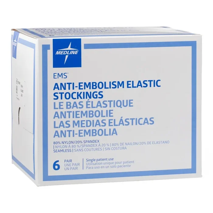 Medline EMS Thigh-High Anti Embolism Stockings