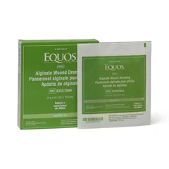 Medline Equos Calcium Alginate Wound Dressing, 4 x 4, 50 EA/CS