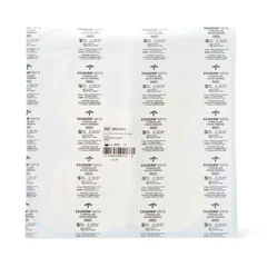 Medline Exuderm Satin Hydrocolloid Wound Dressing, 6.4 x 6.5, 1/EA