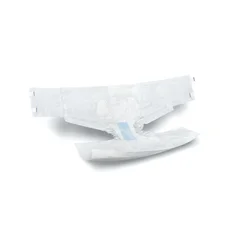 Medline FitRight Cloth-Like Bariatric Briefs for Waist Size 65-94, White, 8 EA/BG