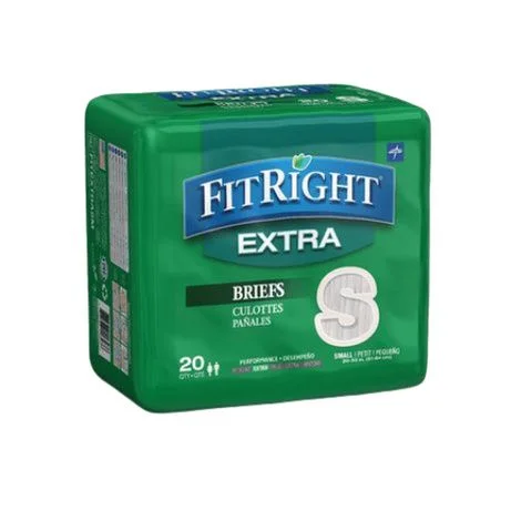 Medline FitRight Extra Clothlike Adult Briefs