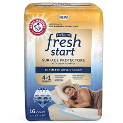 Medline FitRight Fresh Start Underpad, 23×36, 16 Count