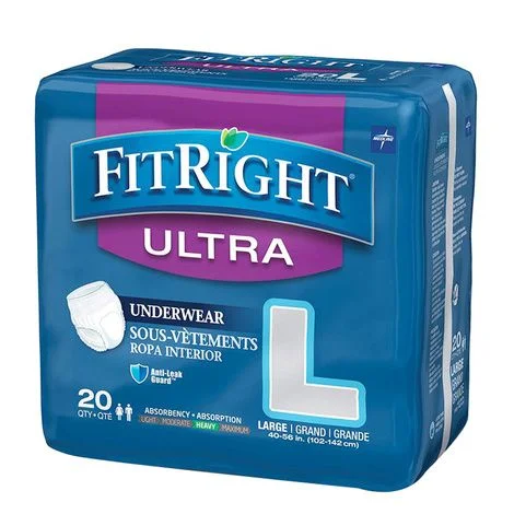 Medline FitRight Ultra Protective Underwear