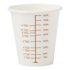 Medline Graduated Disposable Paper Drinking Cup, 3 oz., 125 EA/PK