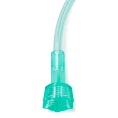 Medline Green Crush-Resistant Oxygen Tubing, 25′, Universal Connector, 25 EA/CS
