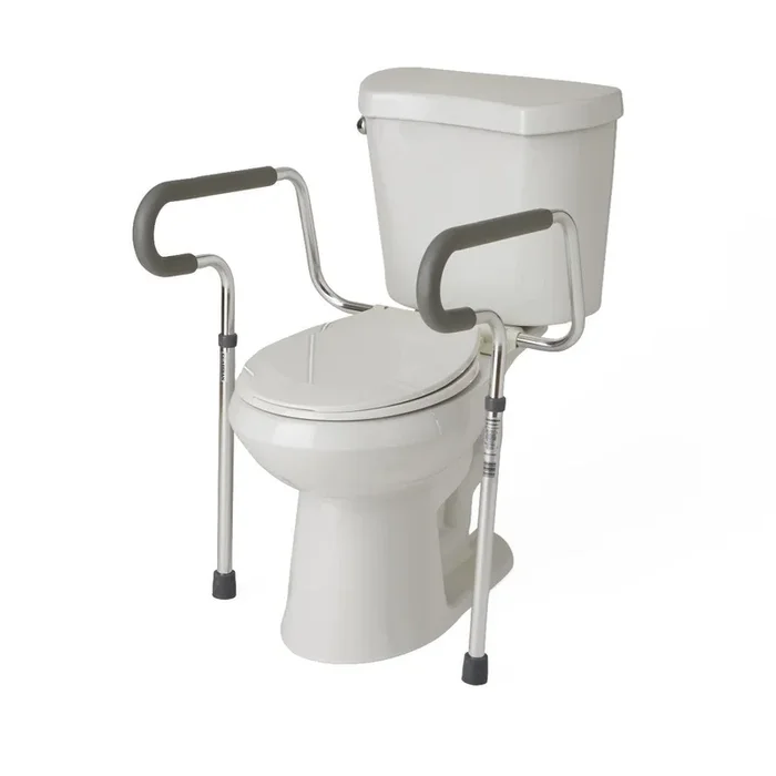 Medline Guardian Toilet Safety Frame – Fall Prevention Toilet Rails