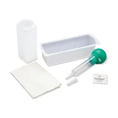 Medline Irrigation Trays with 60 mL Bulb Syringe, PVP Pad, CSR Wrap, 1/EA