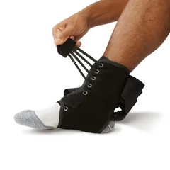 Medline Lacer Ankle Brace, Size L, 1/EA